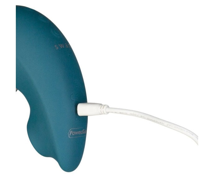 Swan | The Monarch Swan Transforming Vibe G-Spot Vibrator Clitoral Stimulator Teal