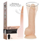 Naked Addiction | Rotating 8" Vibrating Dildo w Remote Vanilla