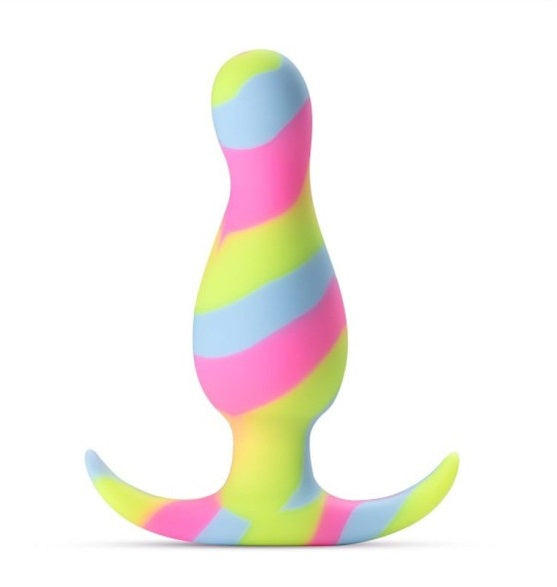 Avant Kaleido Lime Silicone Butt Plug