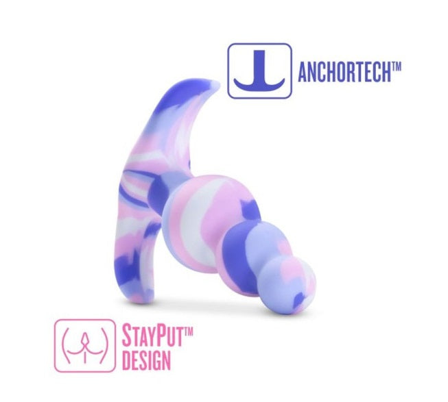 Avant Twilight Blue Silicone Butt Plug