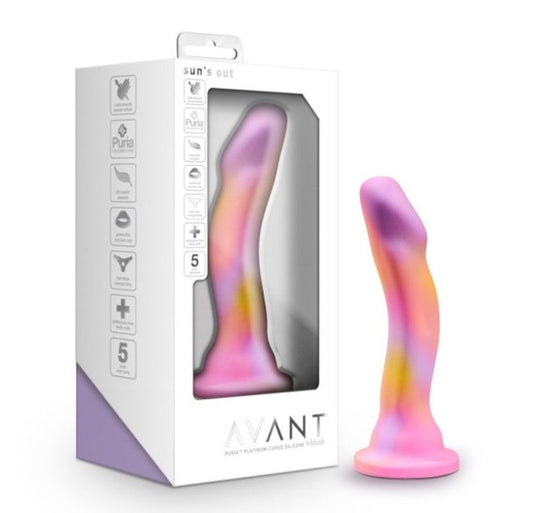 Avant Suns Out Pink Silicone Dildo