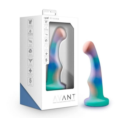 Avant Opal Dreams Aqua Silicone Dildo