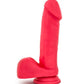 Ruse Big Poppa Cerise Dildo 8" with Suction Cup