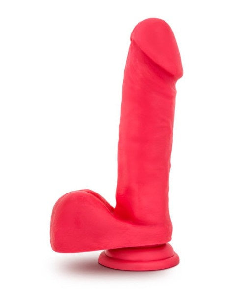 Ruse Big Poppa Cerise Dildo 8" with Suction Cup