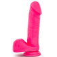 Ruse Big Poppa Hot Pink Dildo 8" with Suction Cup