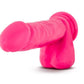 Ruse Big Poppa Hot Pink Dildo 8" with Suction Cup