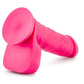 Ruse Big Poppa Hot Pink Dildo 8" with Suction Cup