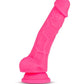 Ruse Hypnotize Hot Pink Dildo 7.5" with Suction Cup