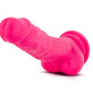 Ruse Hypnotize Hot Pink Dildo 7.5" with Suction Cup