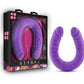 Ruse Silicone Slim 18" Double Dong Purple