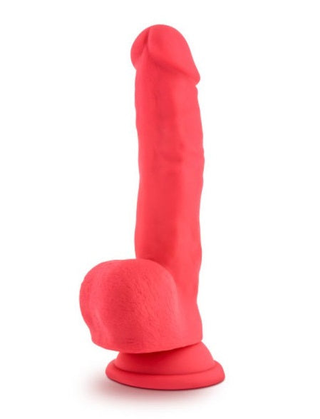 Ruse Shimmy Cherise Dong Dildo 8.75" with Suction Cup