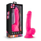 Ruse Shimmy Hot Pink Dong Dildo 8.75" with Suction Cup