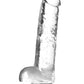 Naturally Yours 7" Crystaline Dildo Diamond