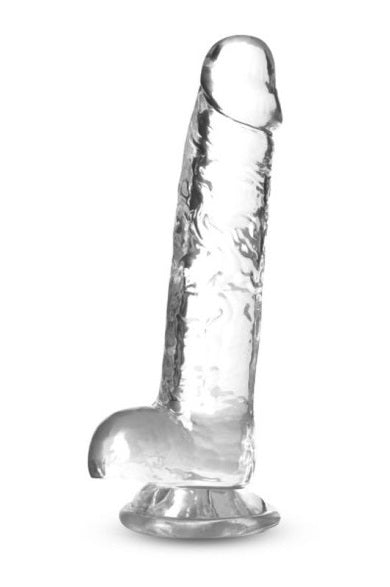 Naturally Yours 7" Crystaline Dildo Diamond