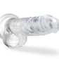 Naturally Yours 7" Crystaline Dildo Diamond