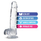 Naturally Yours 6" Crystaline Dildo Diamond