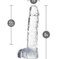 Naturally Yours 6" Crystaline Dildo Diamond