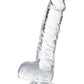 Naturally Yours 6" Crystaline Dildo Diamond