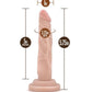 Dr Skin 5" inches Mini Cock Beige