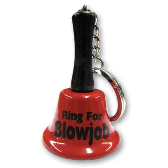 Ozze Creations | Ring For Blow Job Mini Bell Keychain