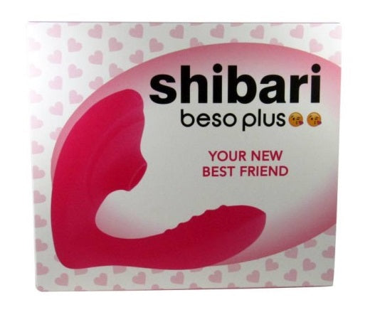 Shibari Beso Plus G-Spot and Clitoral Vibrator Pink