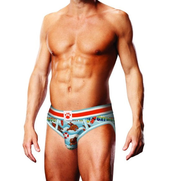 Prowler Gaywatch Bears Open Back Brief Size S/M/L/XL