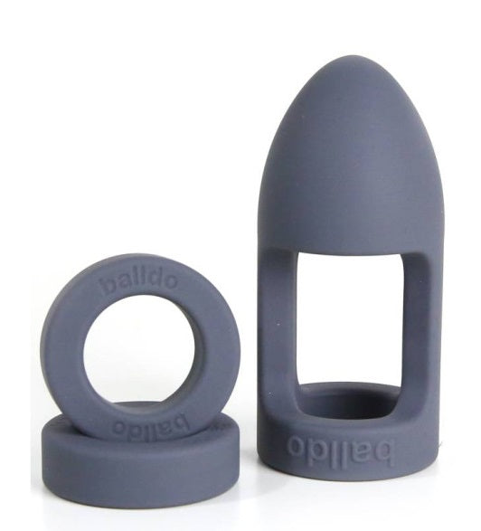 Nadgerz Inc | Balldo Set Grey - The World’s First Ball-Dildo