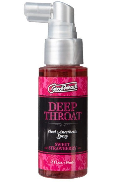 Doc Johnson GoodHead Deep Throat Spray Strawberry 59ml