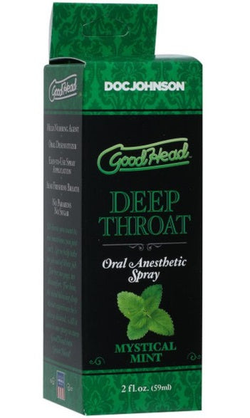 Doc Johnson GoodHead Deep Throat Spray Mint 59ml