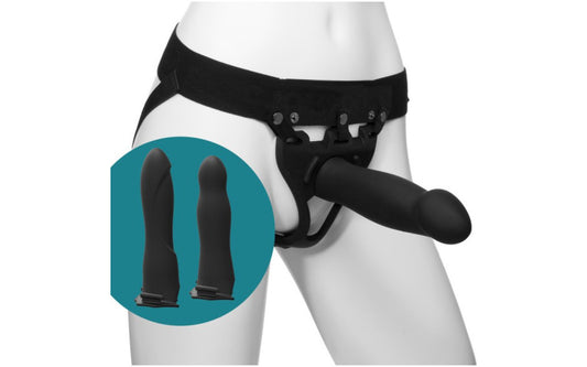 Body Extension Be Ready 4 Pc Hollow Silicone Strap-On Set