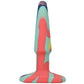 Doc Johnson A-Play Groovy Silicone Anal Plug 4" Sunrise