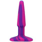 Doc Johnson A-Play Groovy Silicone Anal Plug 4" Berry