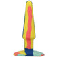 Doc Johnson A-Play Groovy Silicone Anal Plug 5" Sunrise