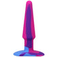 Doc Johnson A-Play Groovy Silicone Anal Plug 5" Berry