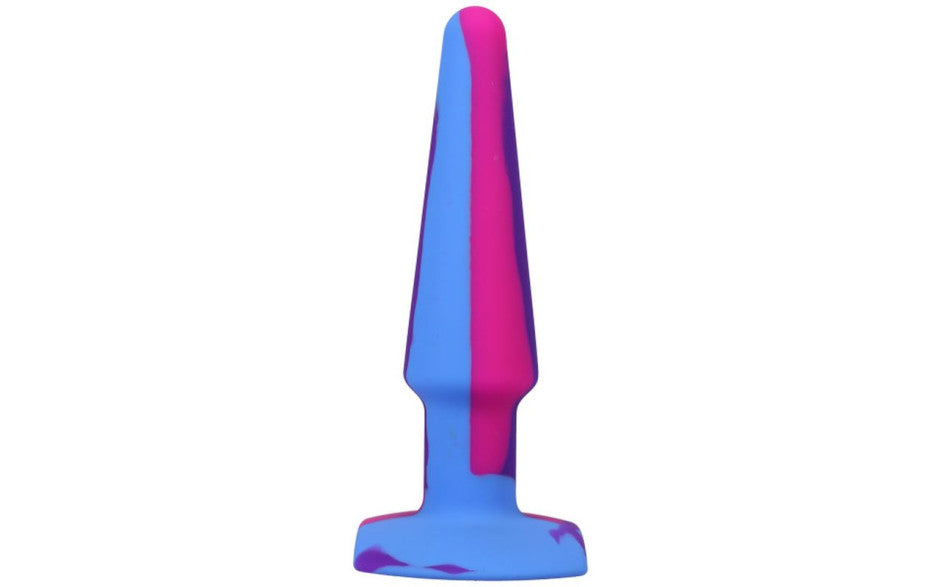 Doc Johnson A-Play Groovy Silicone Anal Plug 5" Berry