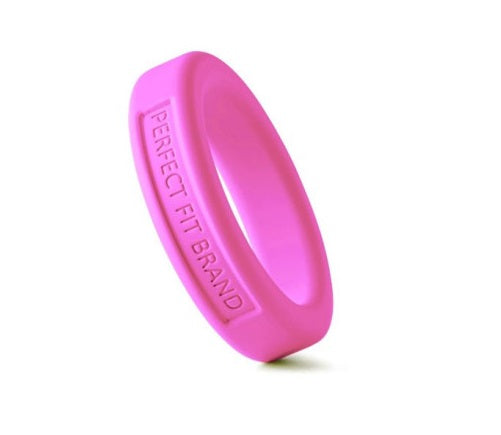 PerfectFit Classic Silicone Medium Stretch Penis Ring 36mm Pink