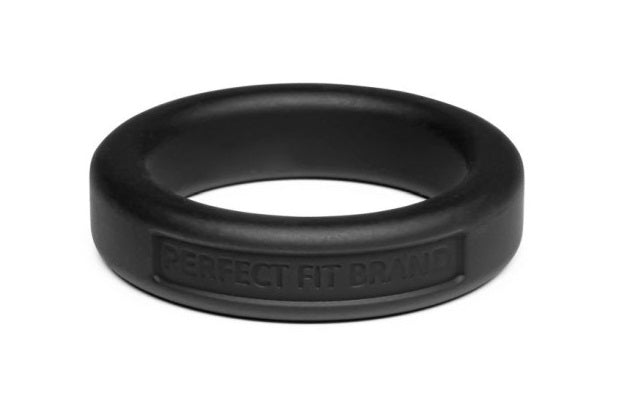 PerfectFit Classic Silicone Medium Stretch Penis Ring 36mm Black