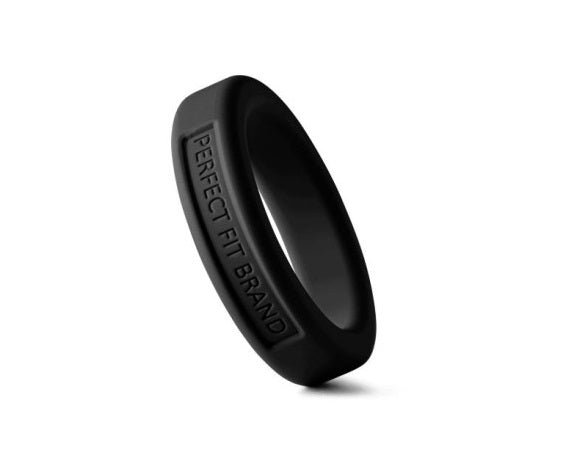 PerfectFit Classic Silicone Medium Stretch Penis Ring 36mm Black