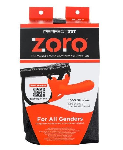 PerfectFit Zoro Strap-On 6.5" Orange