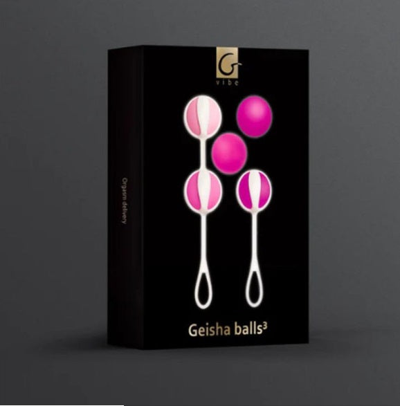 Gvibe Geisha Balls 3 Sugar Pink - Kegel Exercises