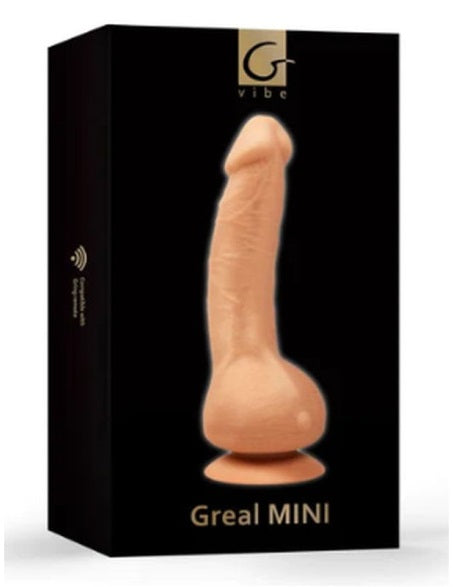 Gvibe Greal MINI Flesh Vibrator w Suction Cup