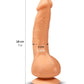 Gvibe Greal MINI Flesh Vibrator w Suction Cup