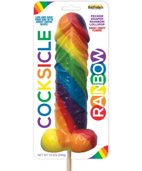 Hott Products | Rainbow Cocksicle Lollipop