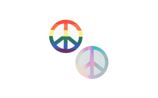 Peekaboo Pasties | Pride Peace Sign Pasties