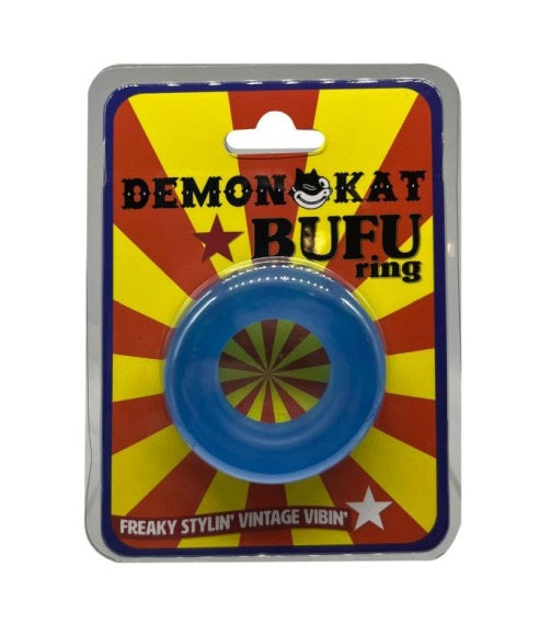 Demon Kat BuFu Cock Ring Blue