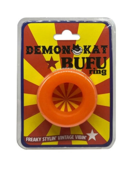 Demon Kat BuFu Cock Ring Orange