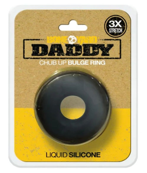 Boneyard Daddy Silicone Bulge Cock Ring Black