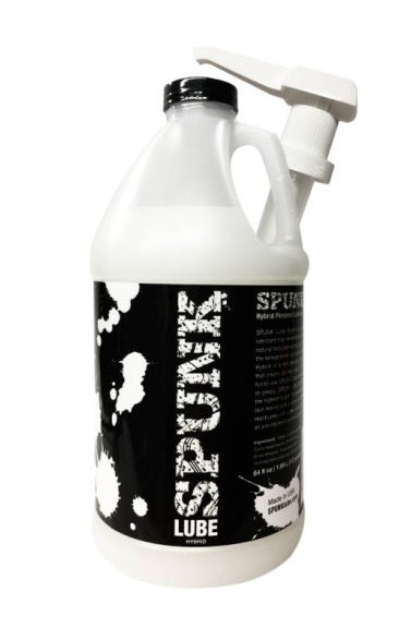 SPUNK Hybrid Water Based Silicone Lube Lubricant 64oz/1.9L