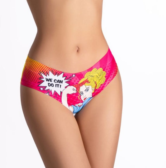 MeMeMe Lingerie Comics Strong Girl Slip Size S/M/L/XL