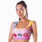 MeMeMe Lingerie Comics Hot Crop Top Size S/M/L/XL